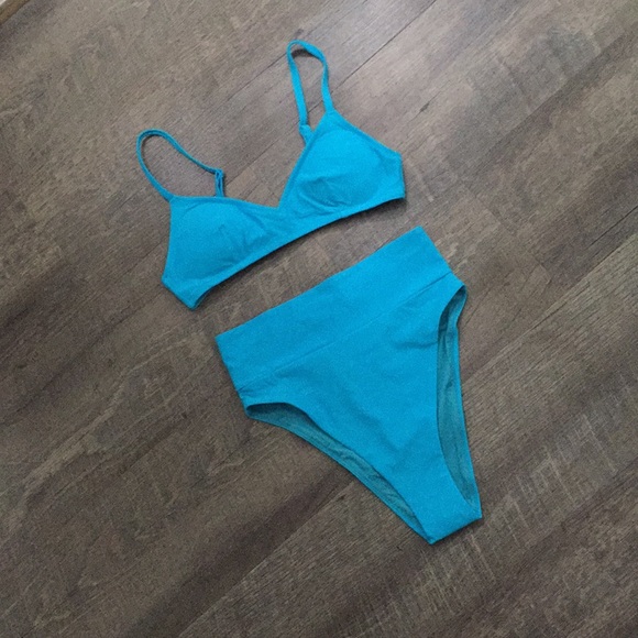 Blue aerie bikini set! size xs - Picture 2 of 4